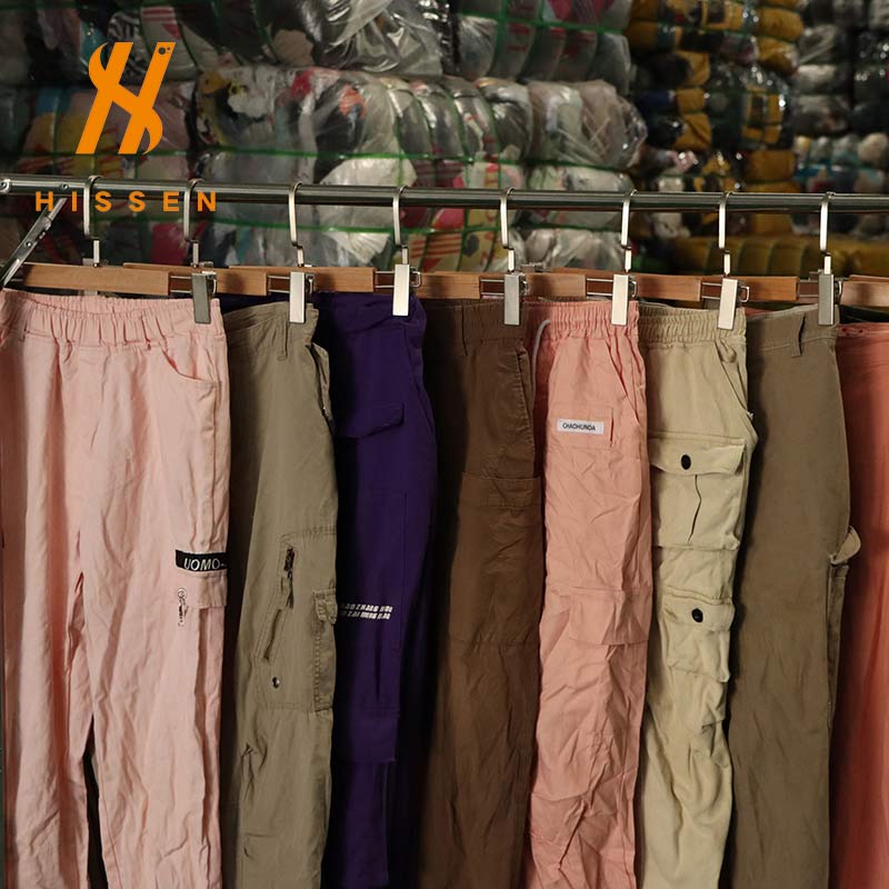 used adult cargo long pants