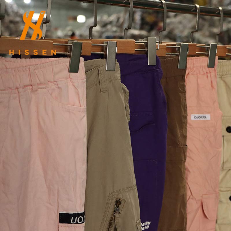 second hand adult cargo long pants