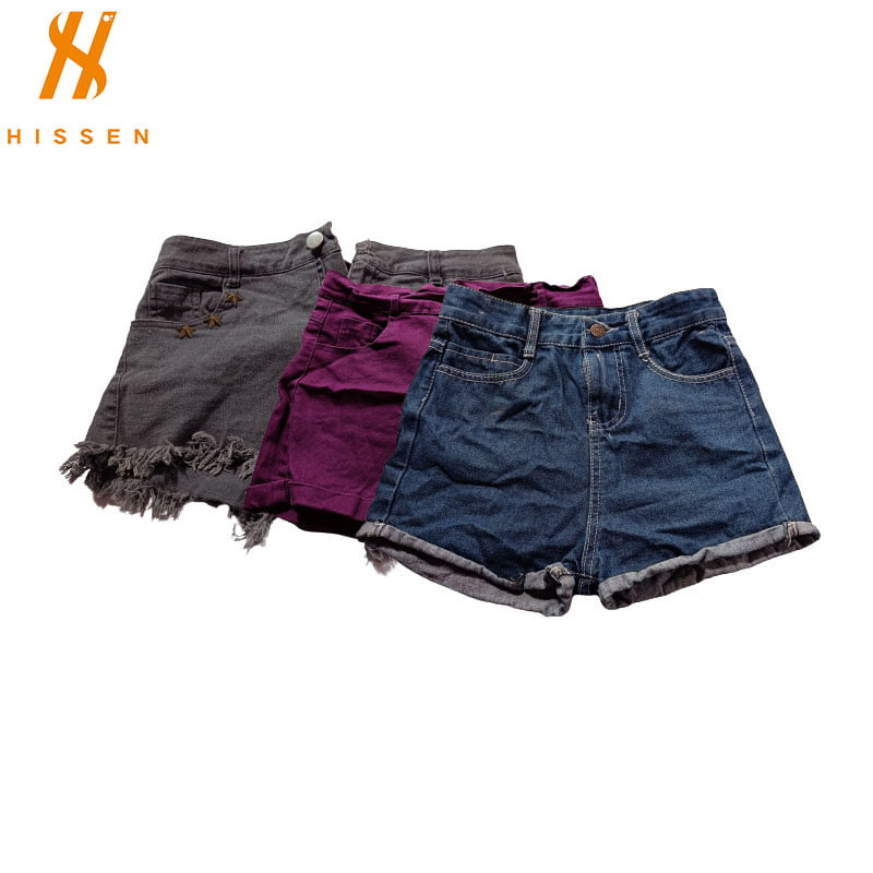 Used Ladies Mini Pants Selling Clothes Online In Stock Wholesale