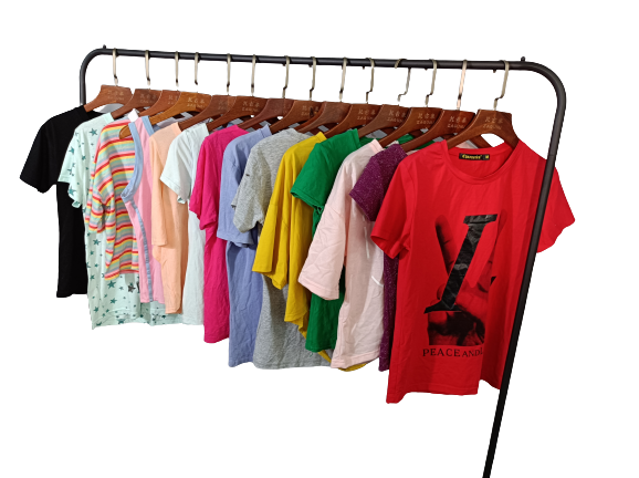 Used Ladies T-Shirt S Second Hand Clothes Bales For Sale to Uganda
