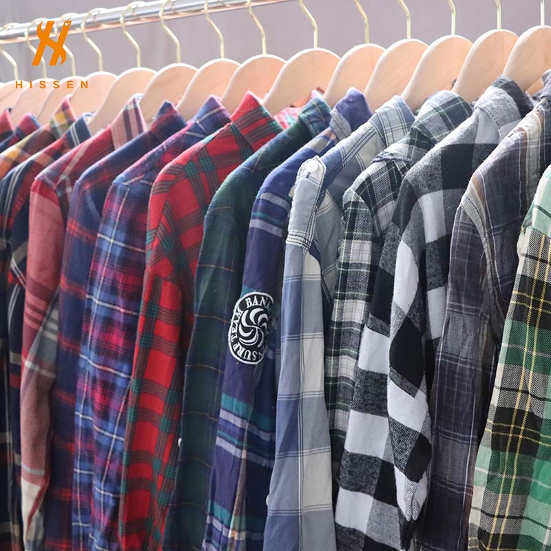 used flannel shirt