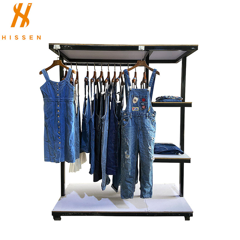 Used Denim Overalls Second Hand Fashion For Sale Clothing Bales in South Africa    