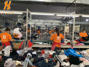 What is the current prospect of second-hand clothing in the African market?