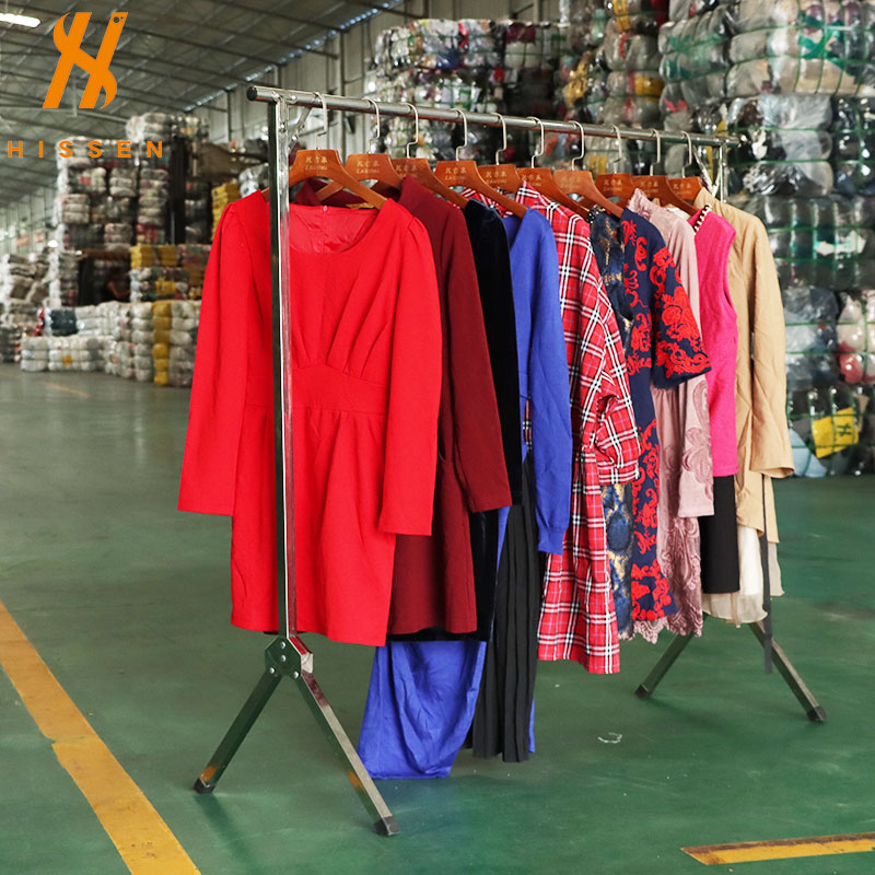 Different Styles Clothes Bales Second Hand Clothing Ladies Dress