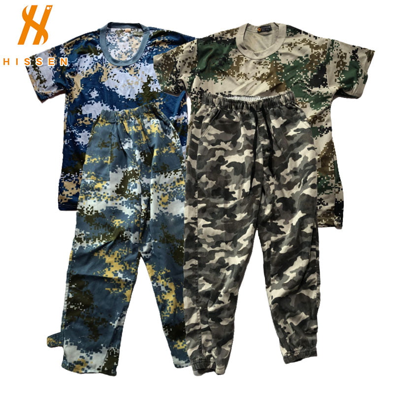Roupas de camuflagem usadas baratas roupas usadas on-line para fardos