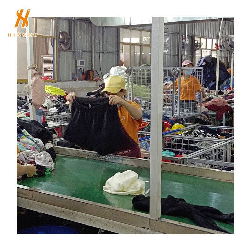 Blusa de seda feminina usada compra um fardo de roupas para venda da China