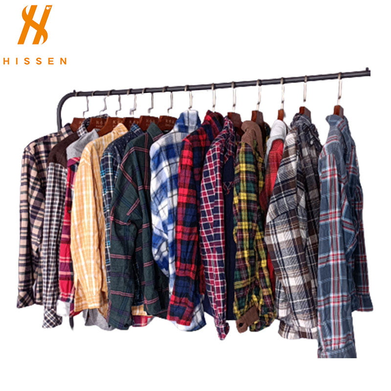 Hissen Used Flannel Shirts Second Hand Shirt For Sale In Tanzania