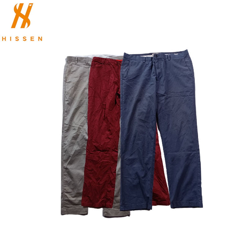 Used Men Cotton Pants Used Clothing Wholesale In China