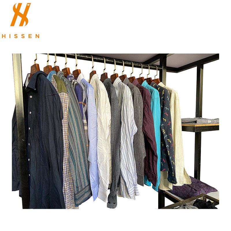 Used Men Shirt L/S Second Hand Clothes For Sale In Bales