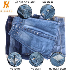 Saia jeans feminina usada (2)