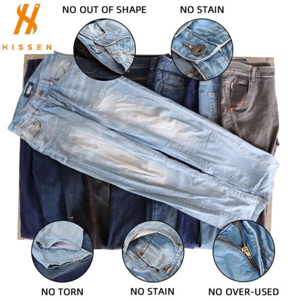 Calça jeans feminina usada (2)