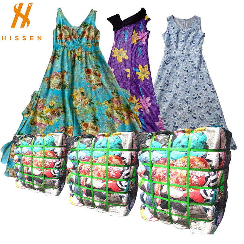 Used Ladies Silk Selling Used Clothes For wholesale African Countries