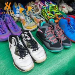 Hissen Used Brand Shoes Second Hand Shoes Wholesale in Guangzhou