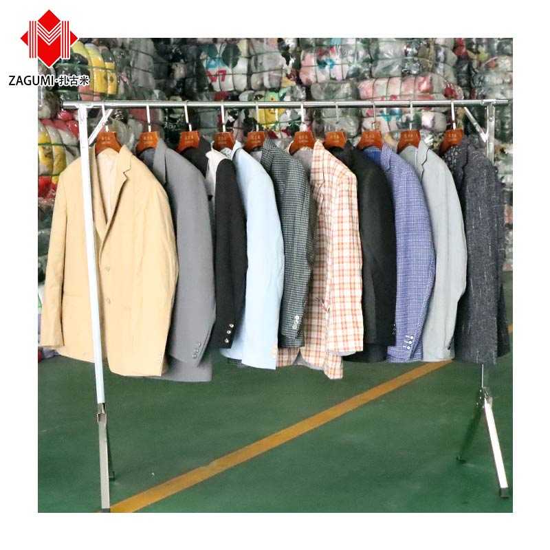 Hissen Used men suit jacket wholesale clothing bales For Sale From China