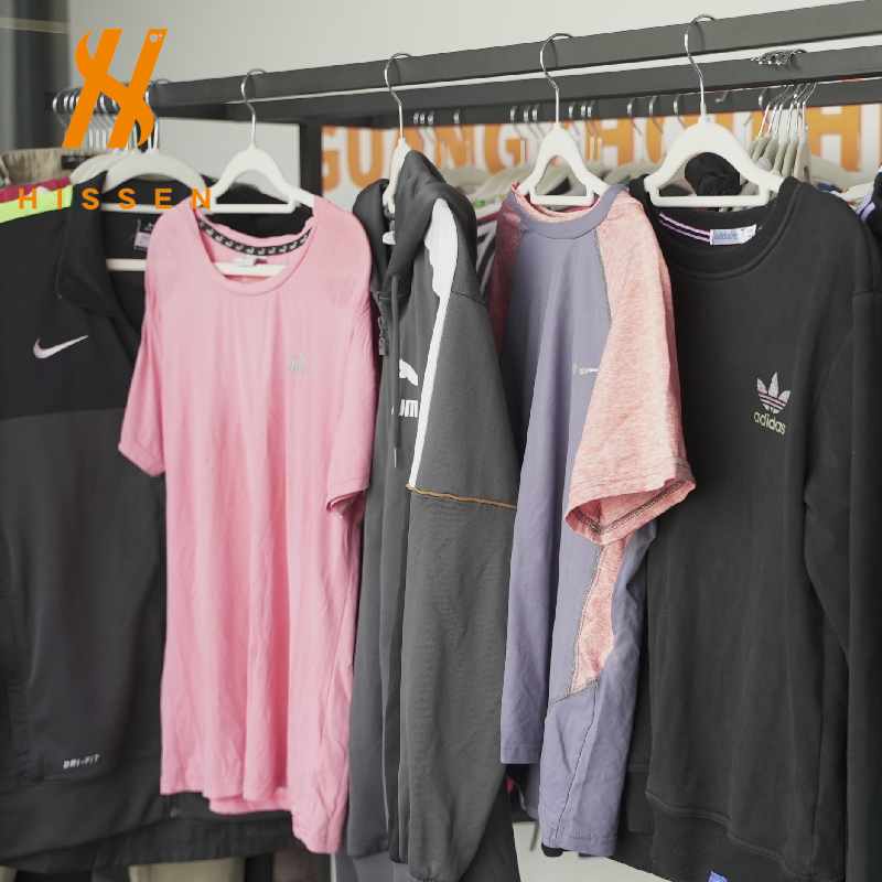 branded clothing bales