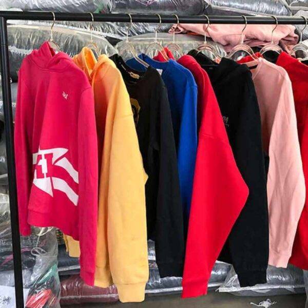 branded clothing bales
