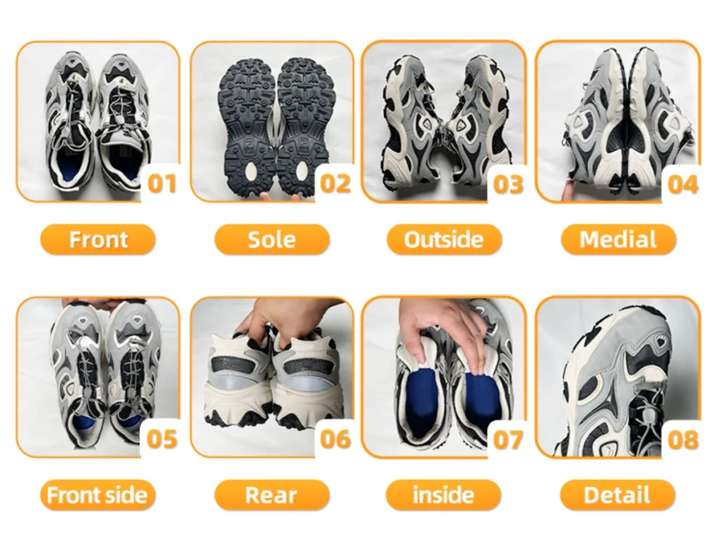 used washed shoes standard