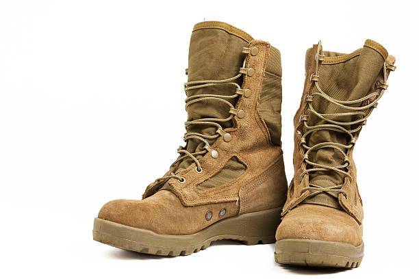 used combat boots