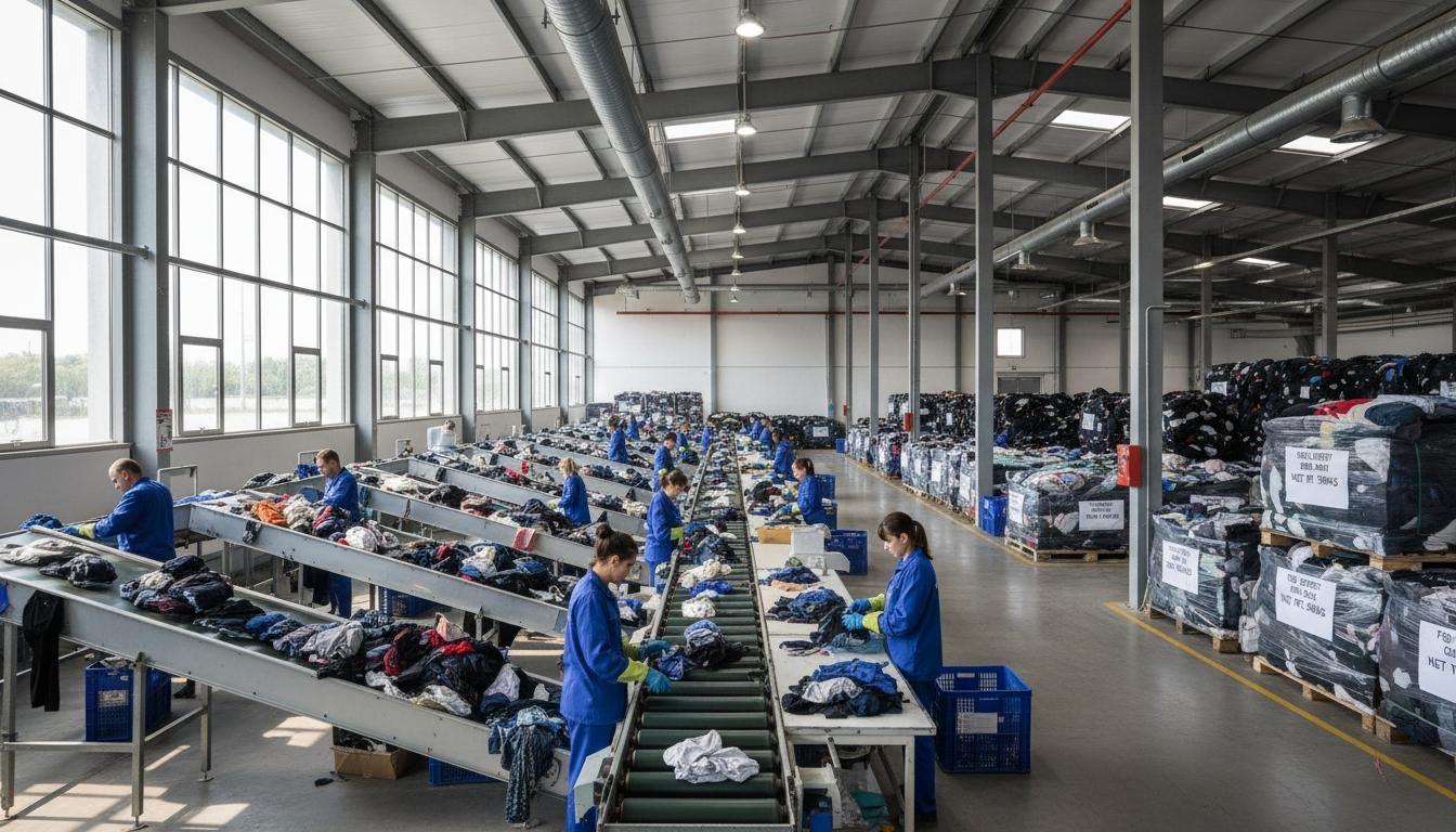 Modern sorting facilities ensure quality control despite supply chain challenges