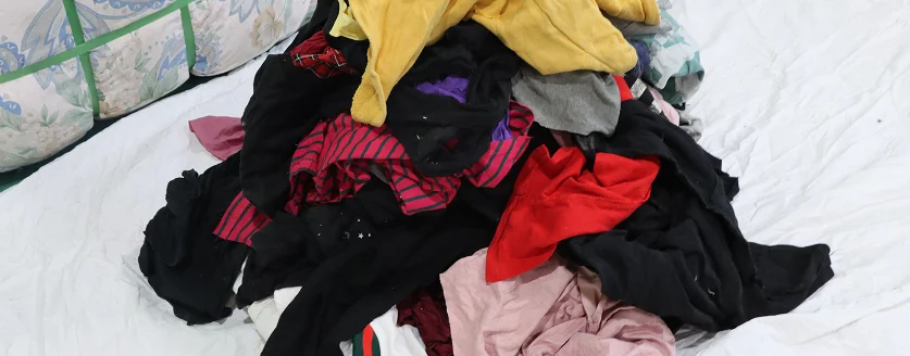 colored t shirt rags