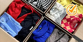 90% new used clothes