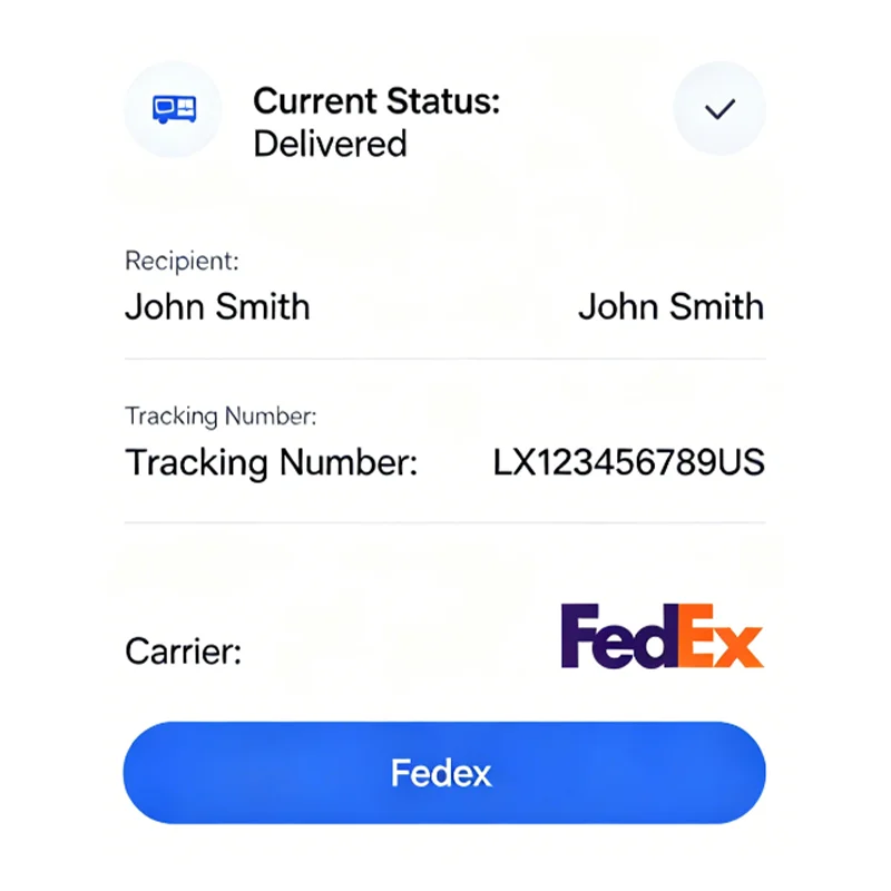 Logistics Tracking and Updates