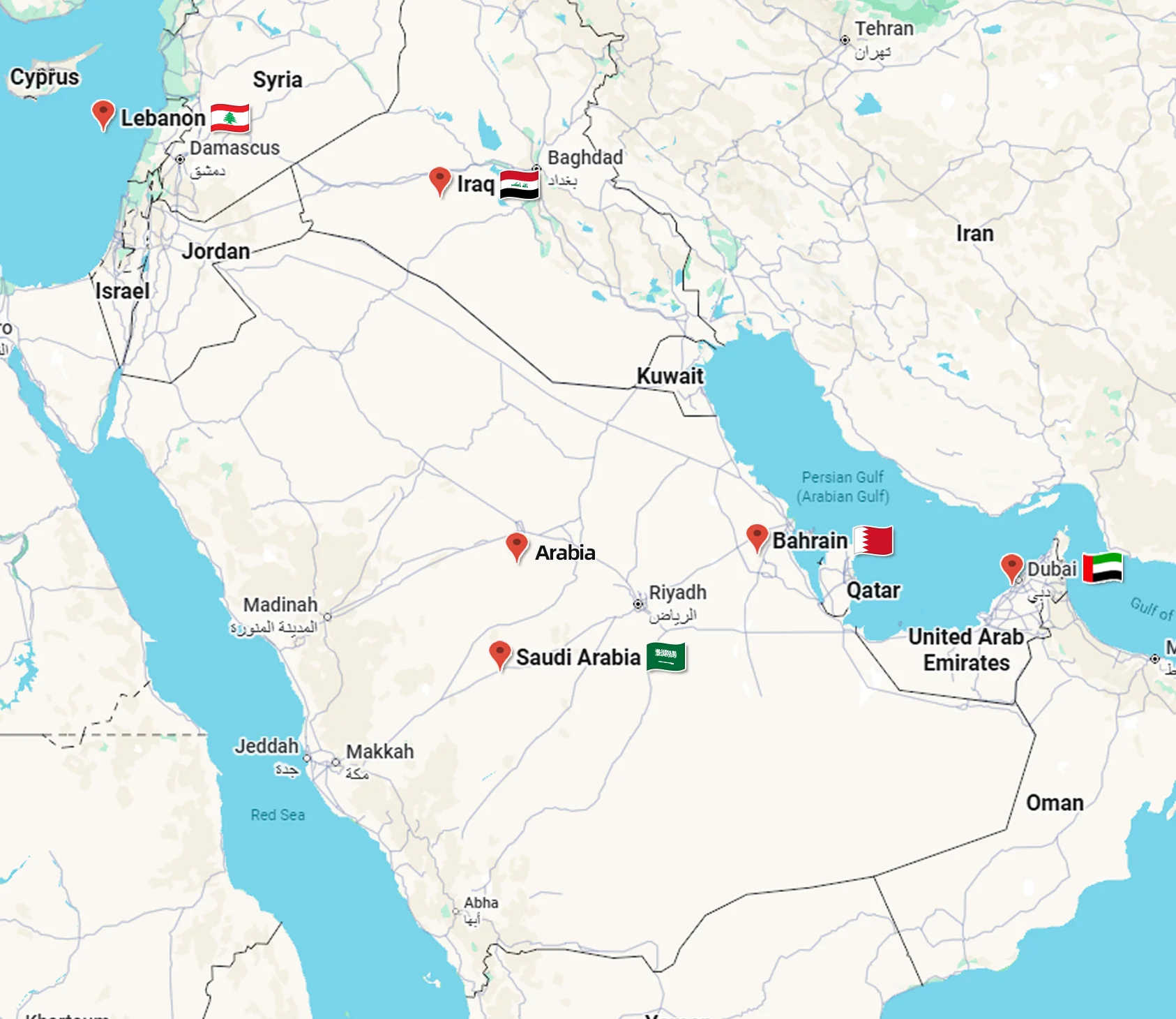 Middle East used clothes market