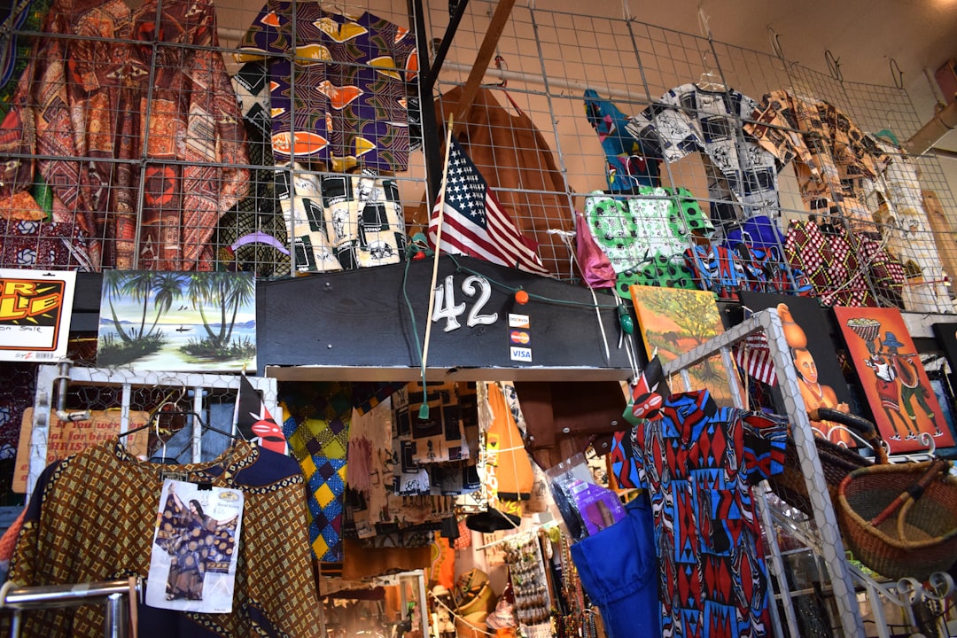 Retail store with clothing racks and household items on display representing the vast supply of usa wholesale used clothing and canadian second hand goods