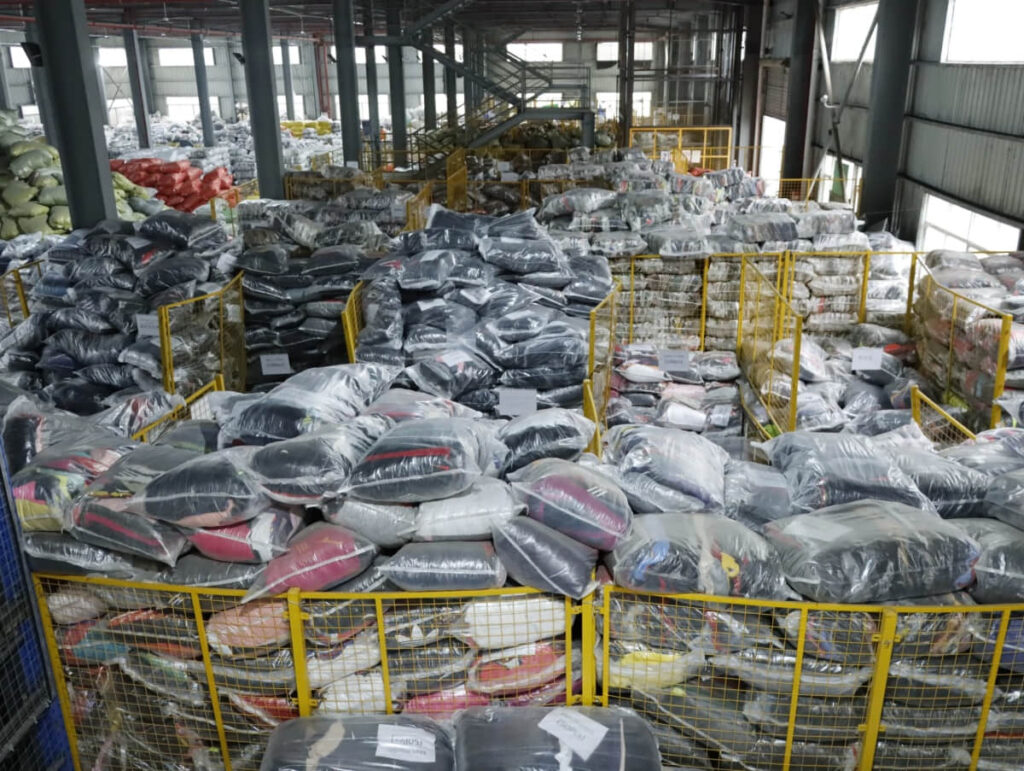 branded used clothes factory
