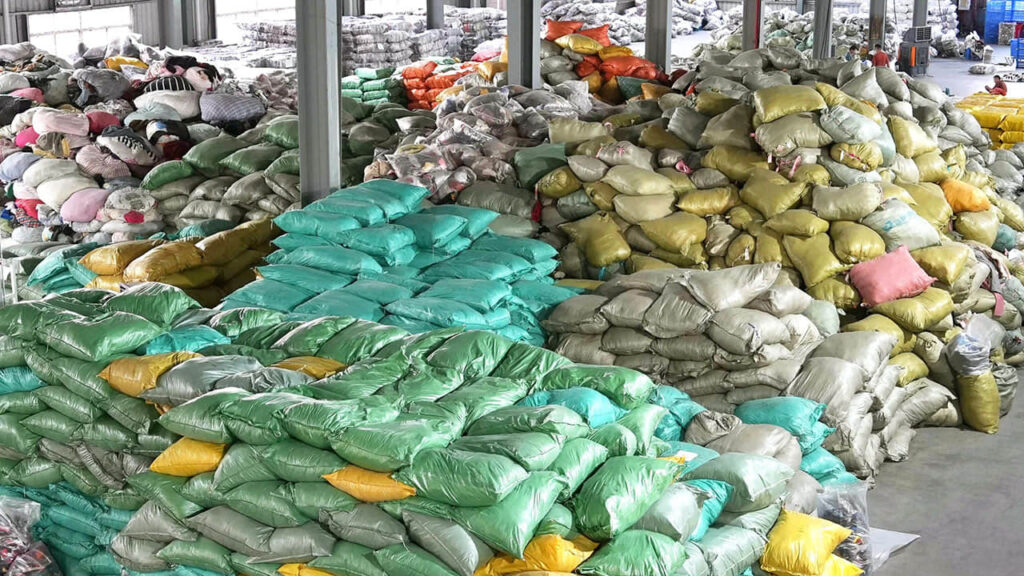 used clothes raw material