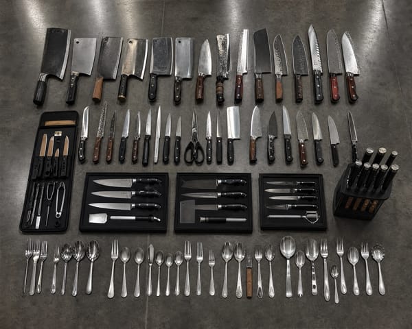 Stainless steel cutlery stock wholesale