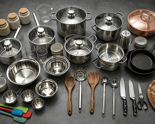 Mixed kitchenware stock wholesale
