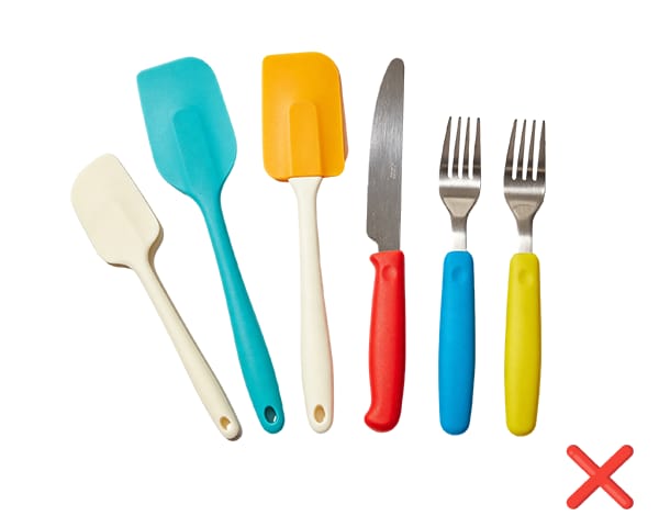 We reject poor polished finish on cutlery - quality selection