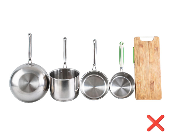 We reject too many similar knife styles - balanced knife assortment