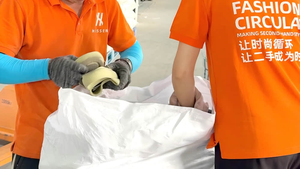 used slipper packaging