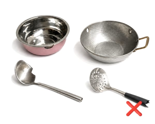 We reject incomplete useful sets - kitchenware set completeness