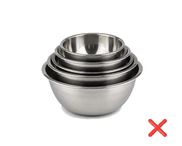 We reject weak assortment combinations - mixed kitchenware sorting