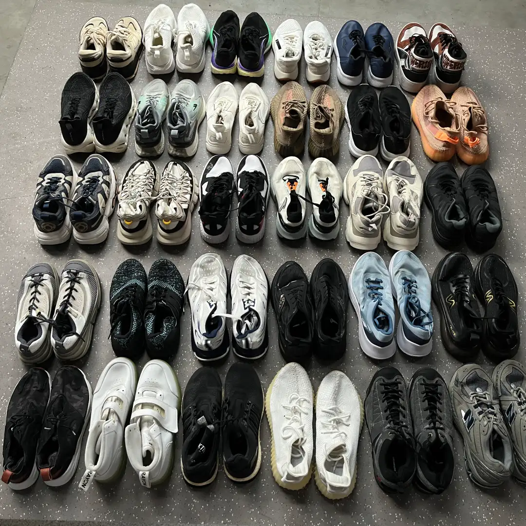 Used washed men shoes Used washed men shoes