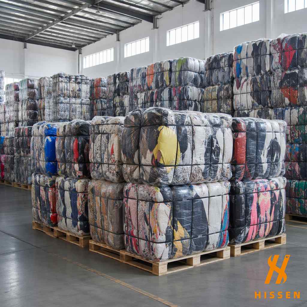 Branded used clothing bales for export