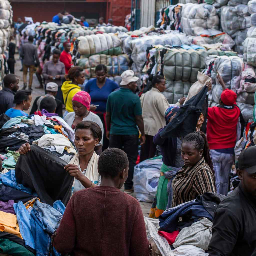 Gikomba market Nairobi — the heart of Kenya mitumba trade